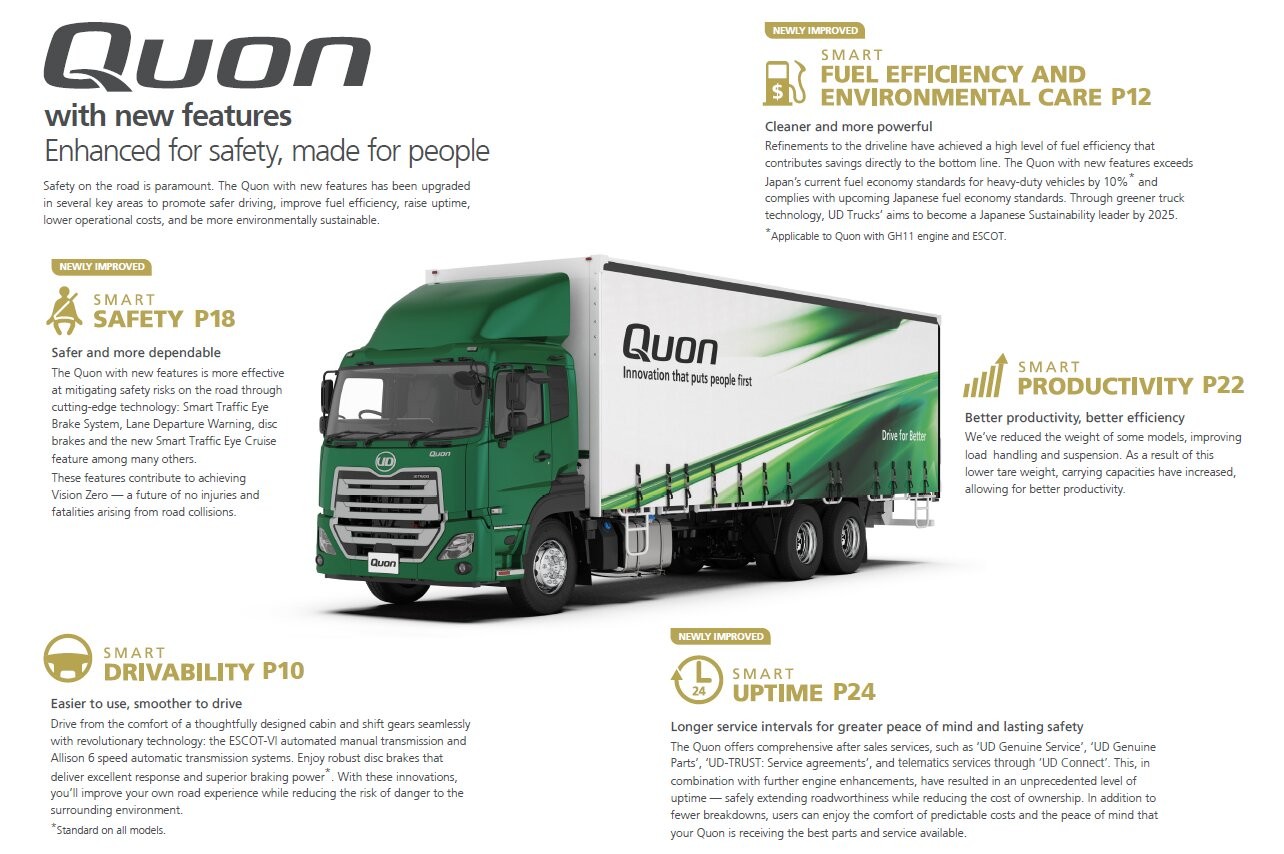 The Enhanced Quon | UD Trucks